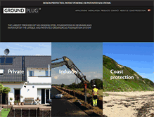 Tablet Screenshot of groundplug.com